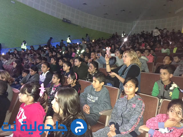 مئات المشاركين في مهرجان الثقافة اورجنال في المركز الثقافي جلجولية 